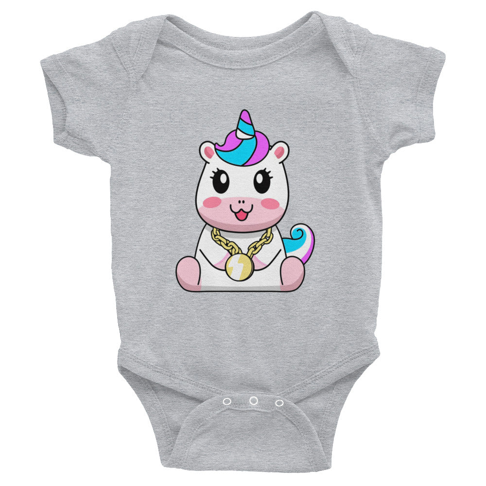 "Unicorn Shine" Infant Bodysuit
