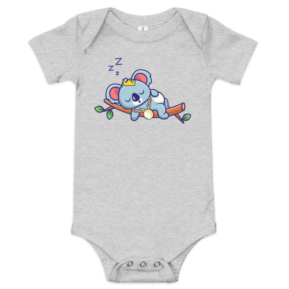 "Koala Slumber" Baby Short Sleeve One Piece