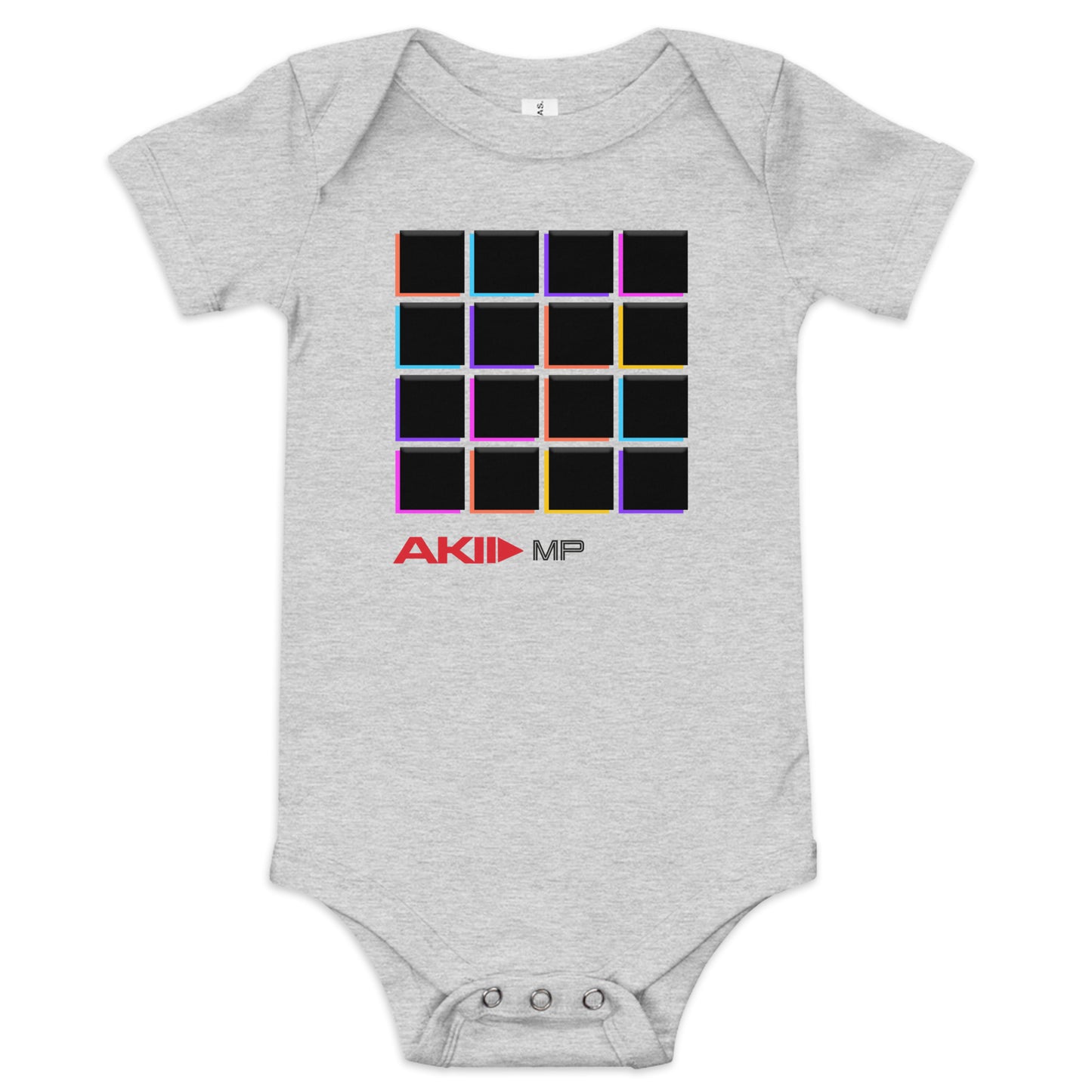 "A Kid MP" Organic Cotton Baby Bodysuit