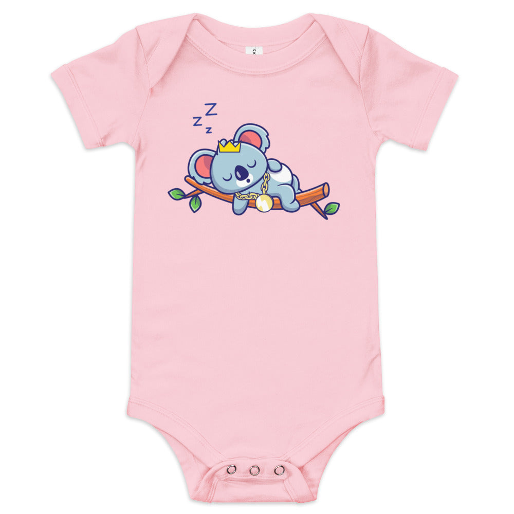 "Koala Slumber" Baby Short Sleeve One Piece