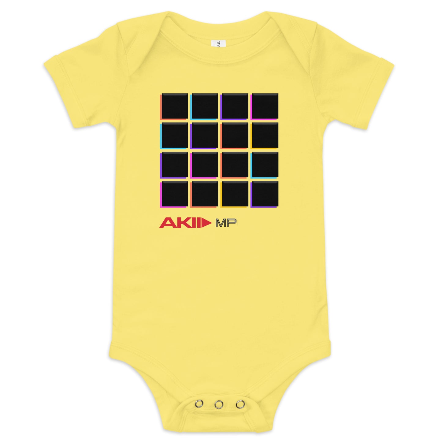 "A Kid MP" Organic Cotton Baby Bodysuit