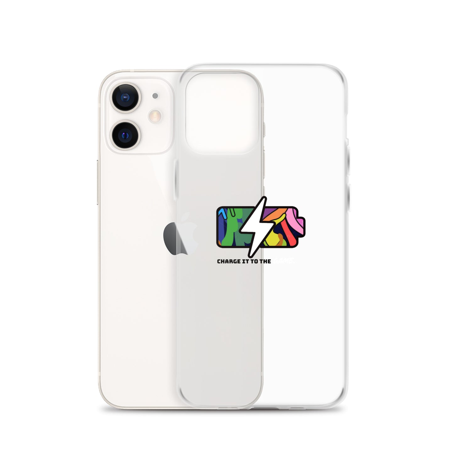 "Charge It To The Game" Clear Case for iPhone®