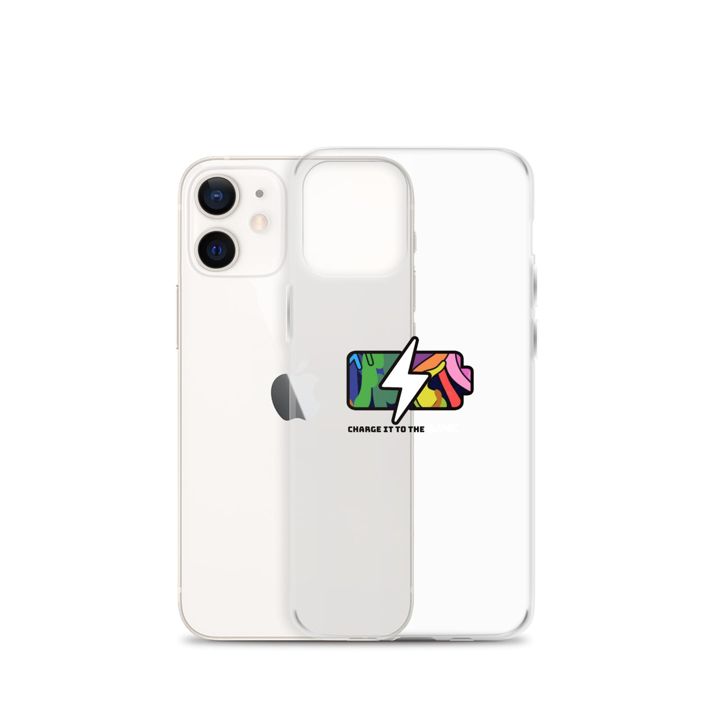 "Charge It To The Game" Clear Case for iPhone®