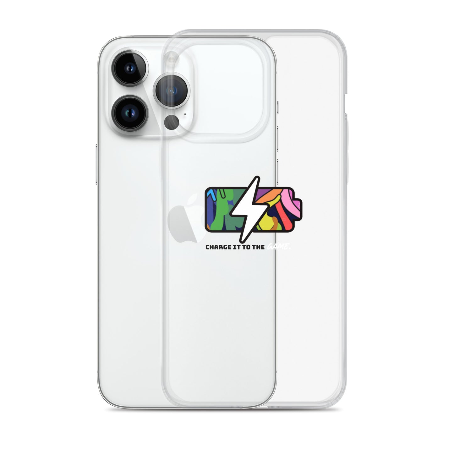 "Charge It To The Game" Clear Case for iPhone®