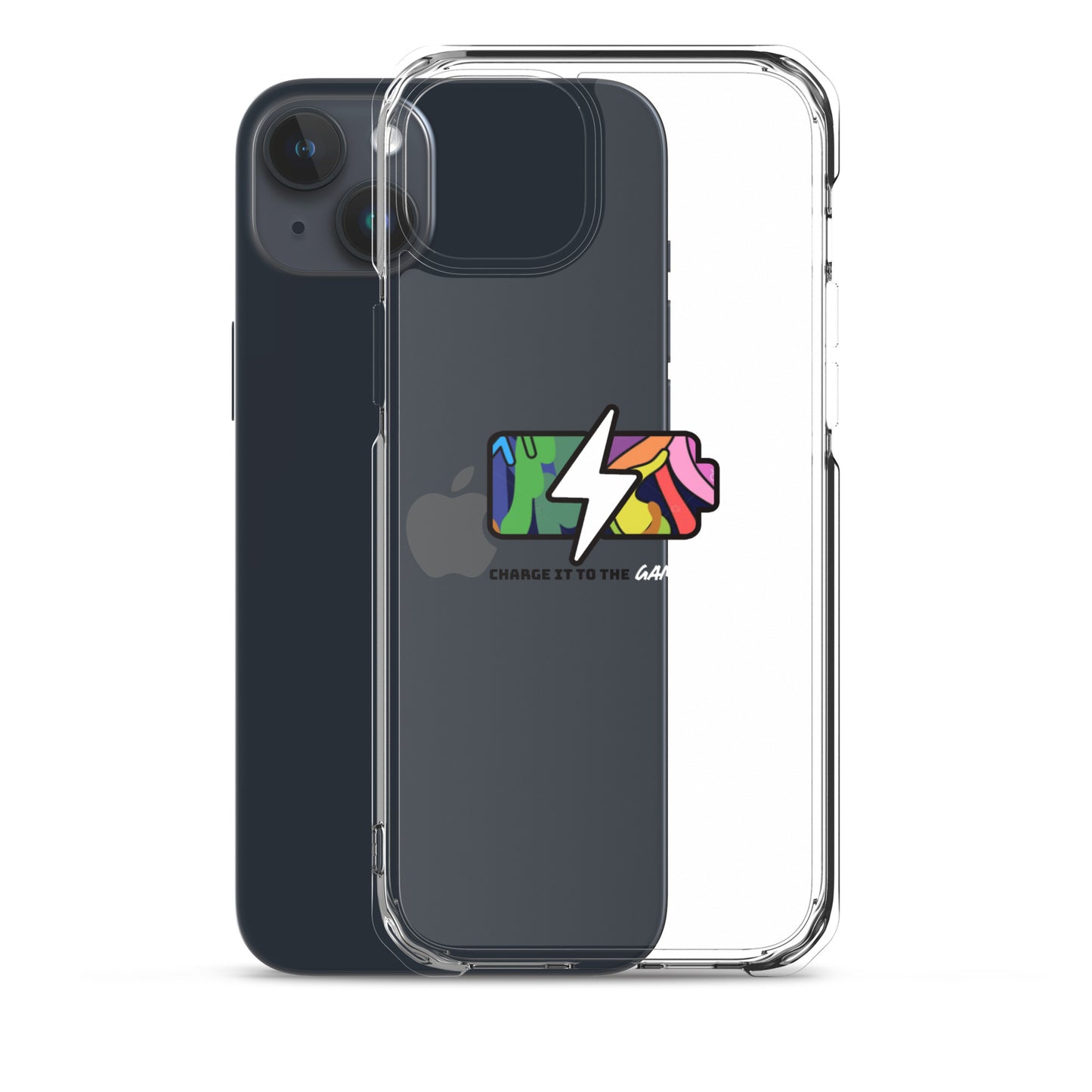 "Charge It To The Game" Clear Case for iPhone®