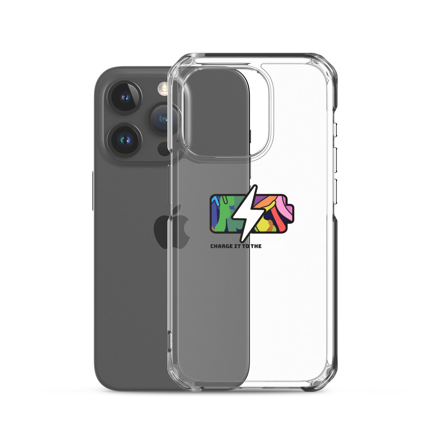 "Charge It To The Game" Clear Case for iPhone®