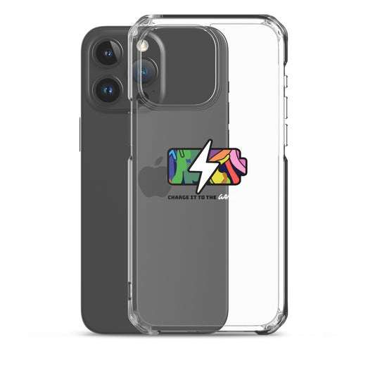 "Charge It To The Game" Clear Case for iPhone®