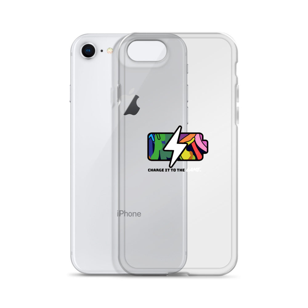 "Charge It To The Game" Clear Case for iPhone®