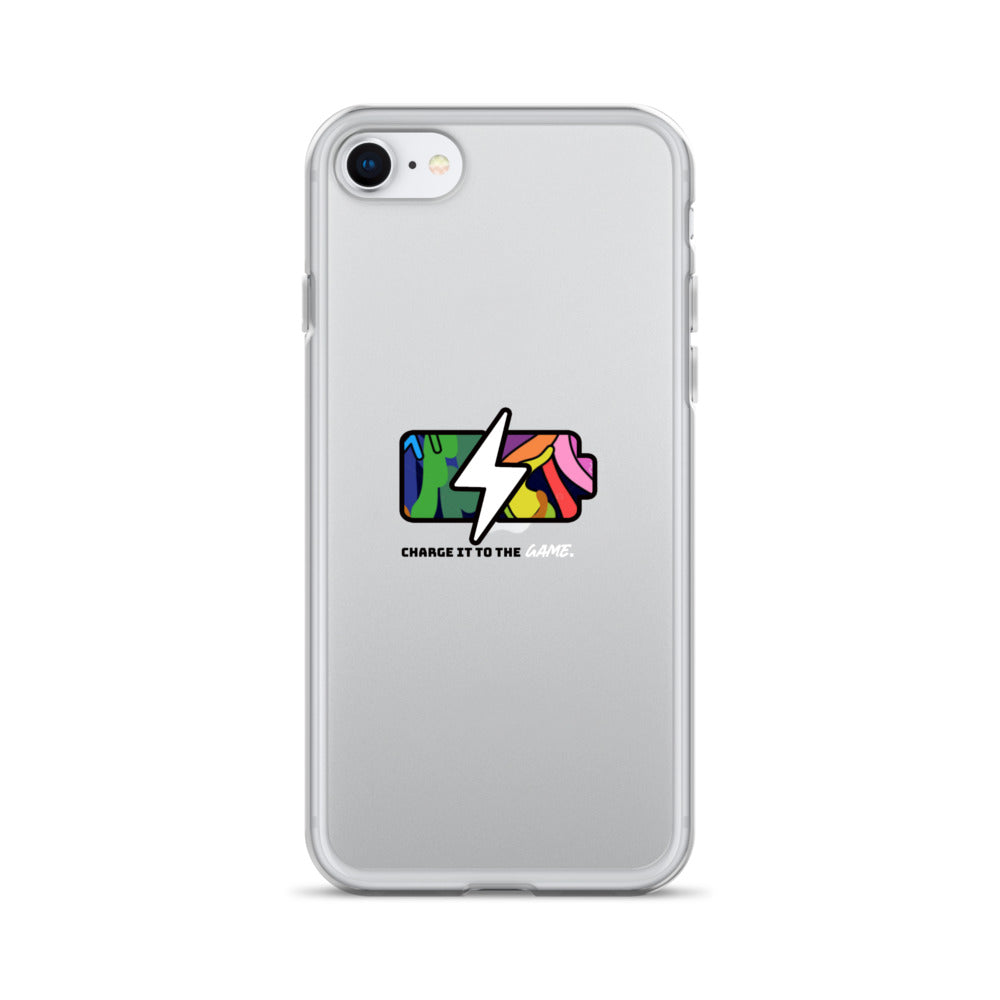 "Charge It To The Game" Clear Case for iPhone®