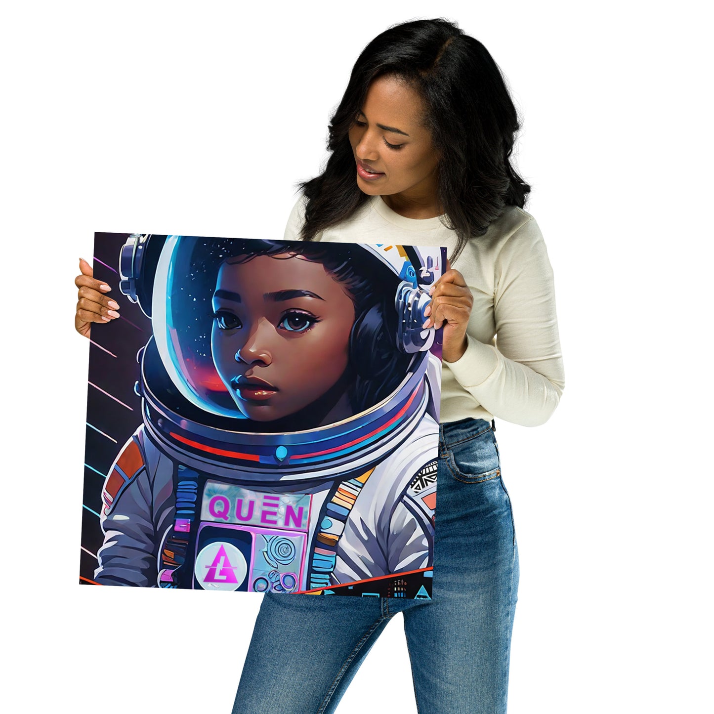 "Astro-Queen" Poster