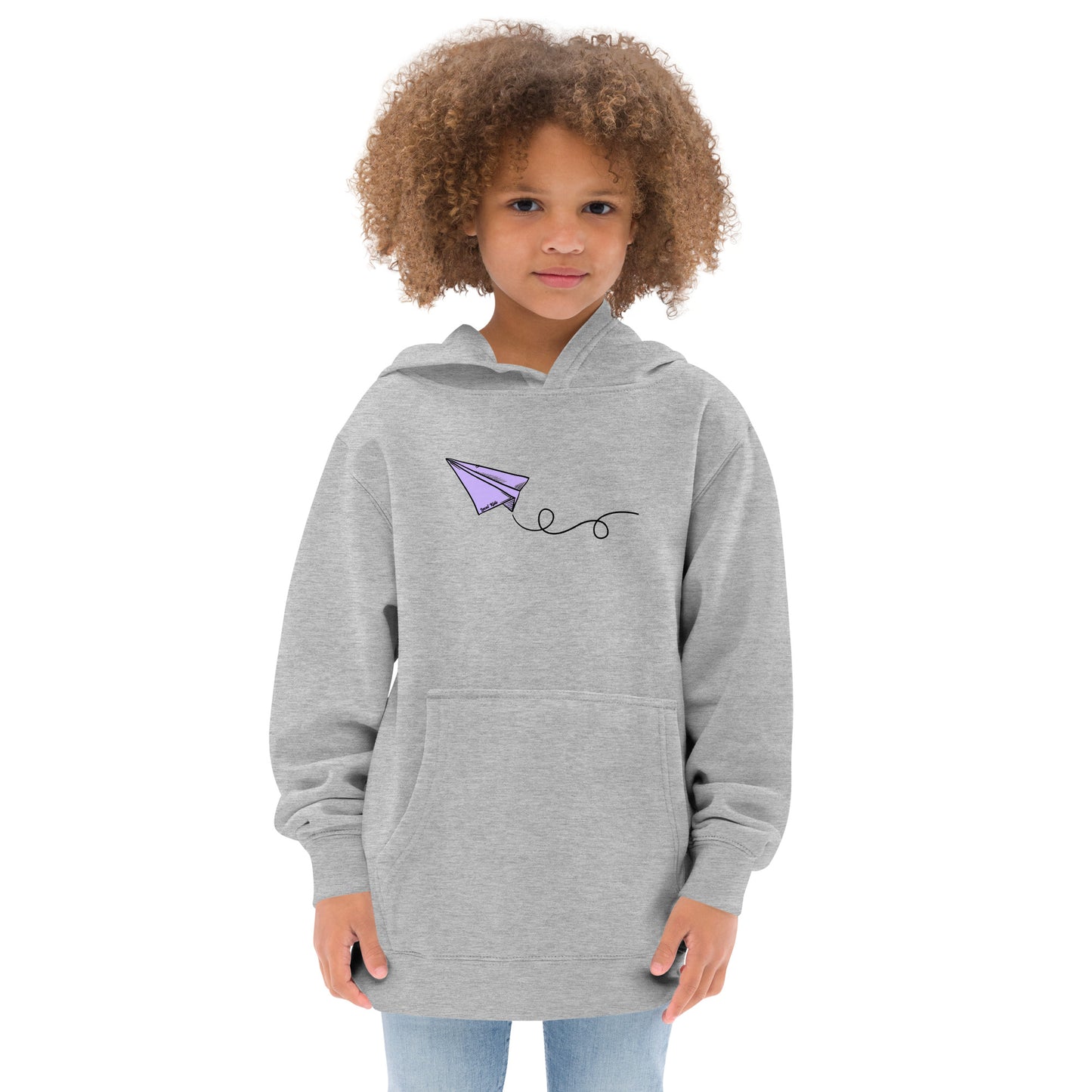 "Paper Planes" Kids Fleece Hoodie