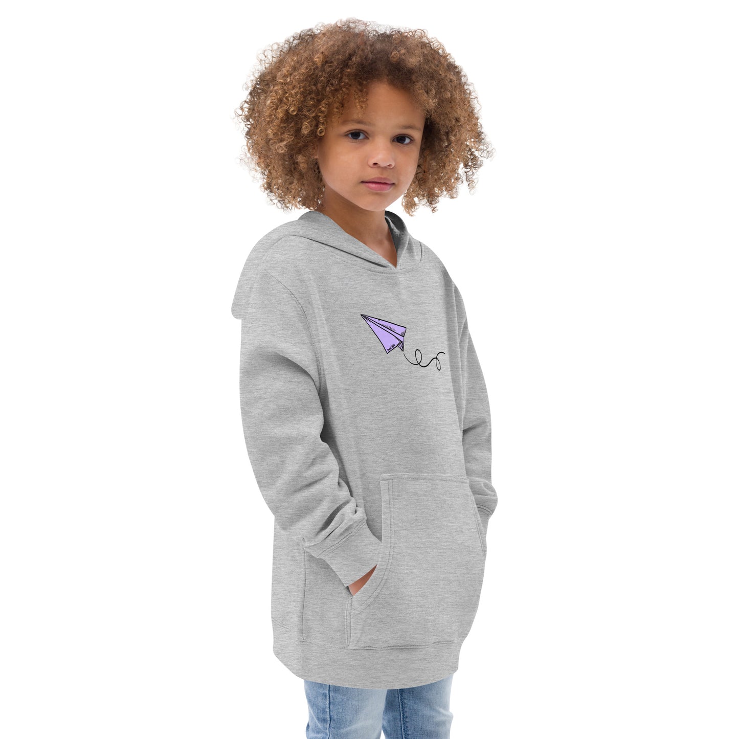 "Paper Planes" Kids Fleece Hoodie
