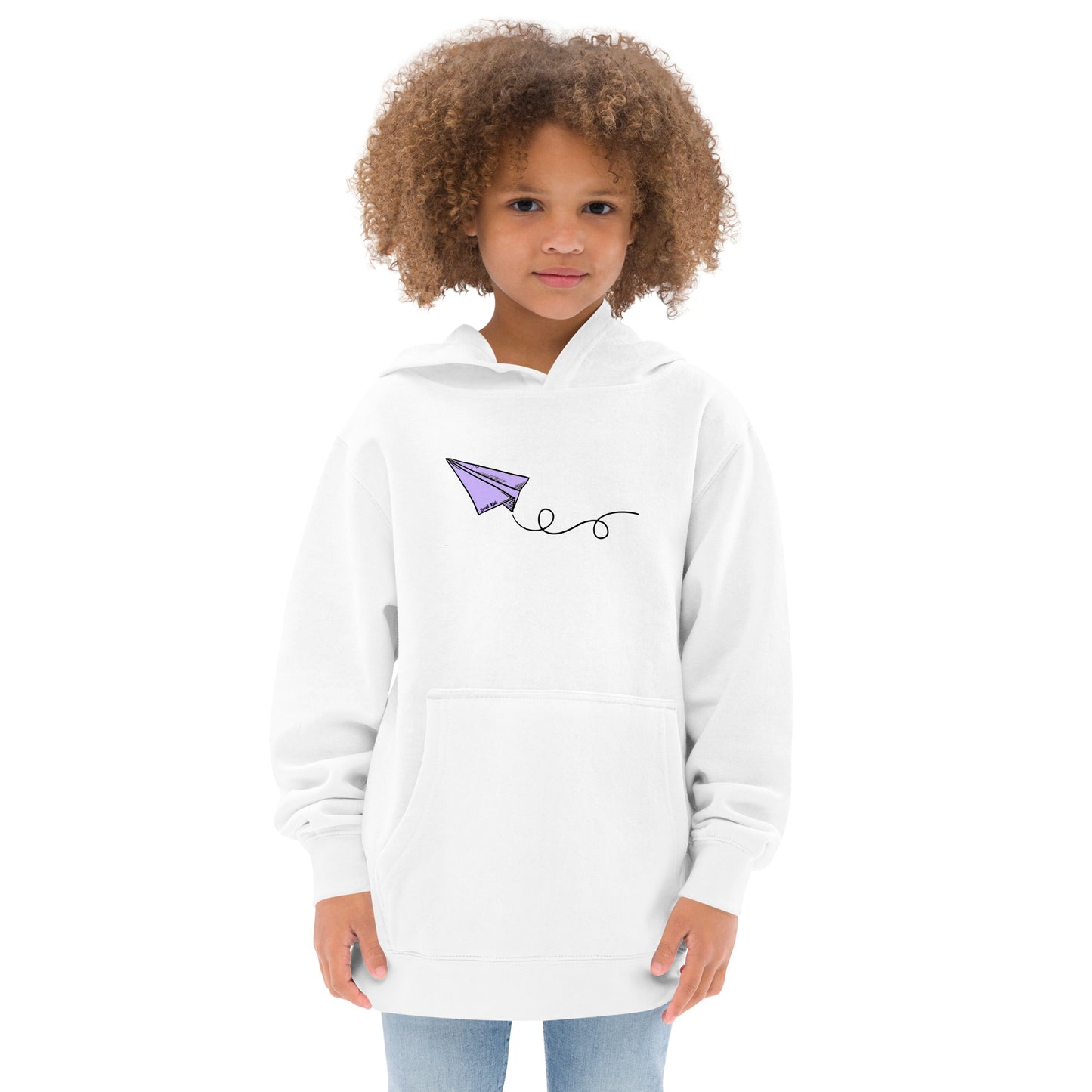 "Paper Planes" Kids Fleece Hoodie