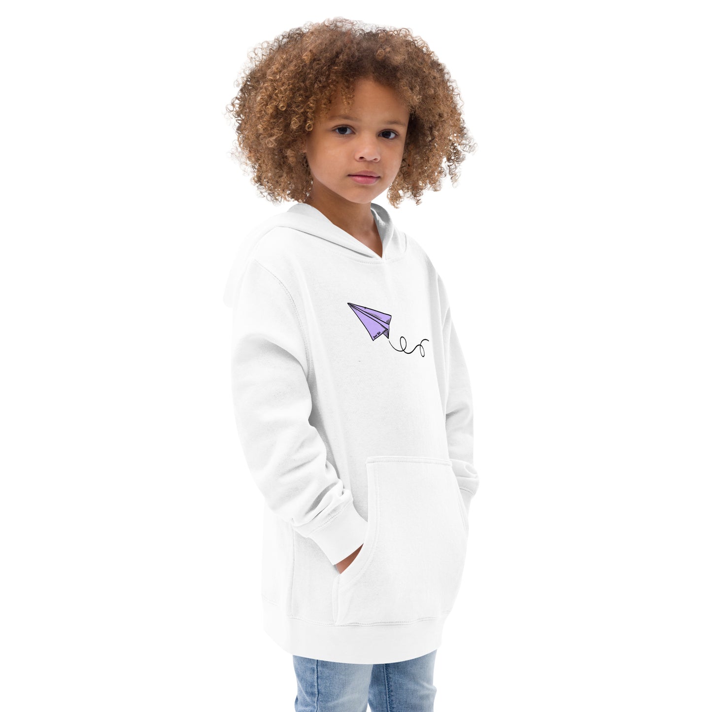 "Paper Planes" Kids Fleece Hoodie