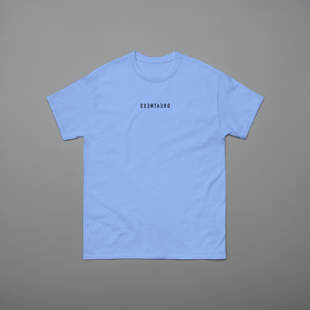 Mirrored Text Teenager "GREATNESS" Unisex classic tee