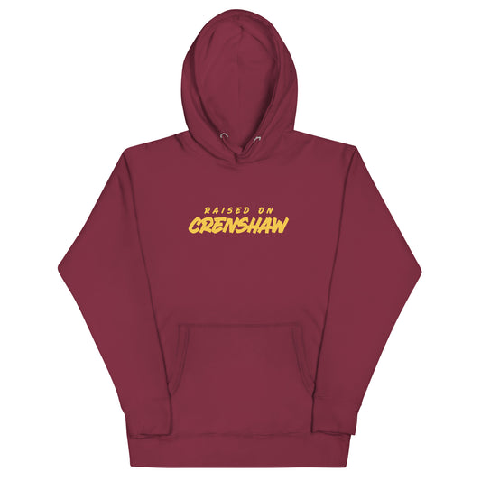 "Raised on Crenshaw" Teenager Unisex Hoodie