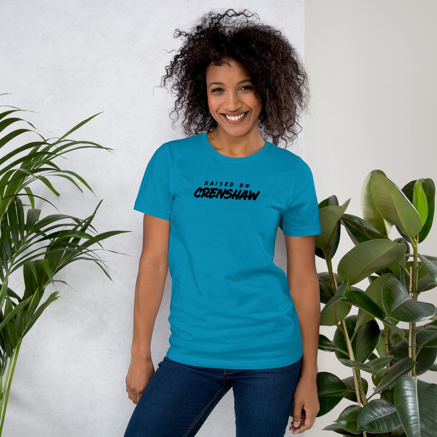 "Raised on Crenshaw" Teenager Unisex T-Shirt