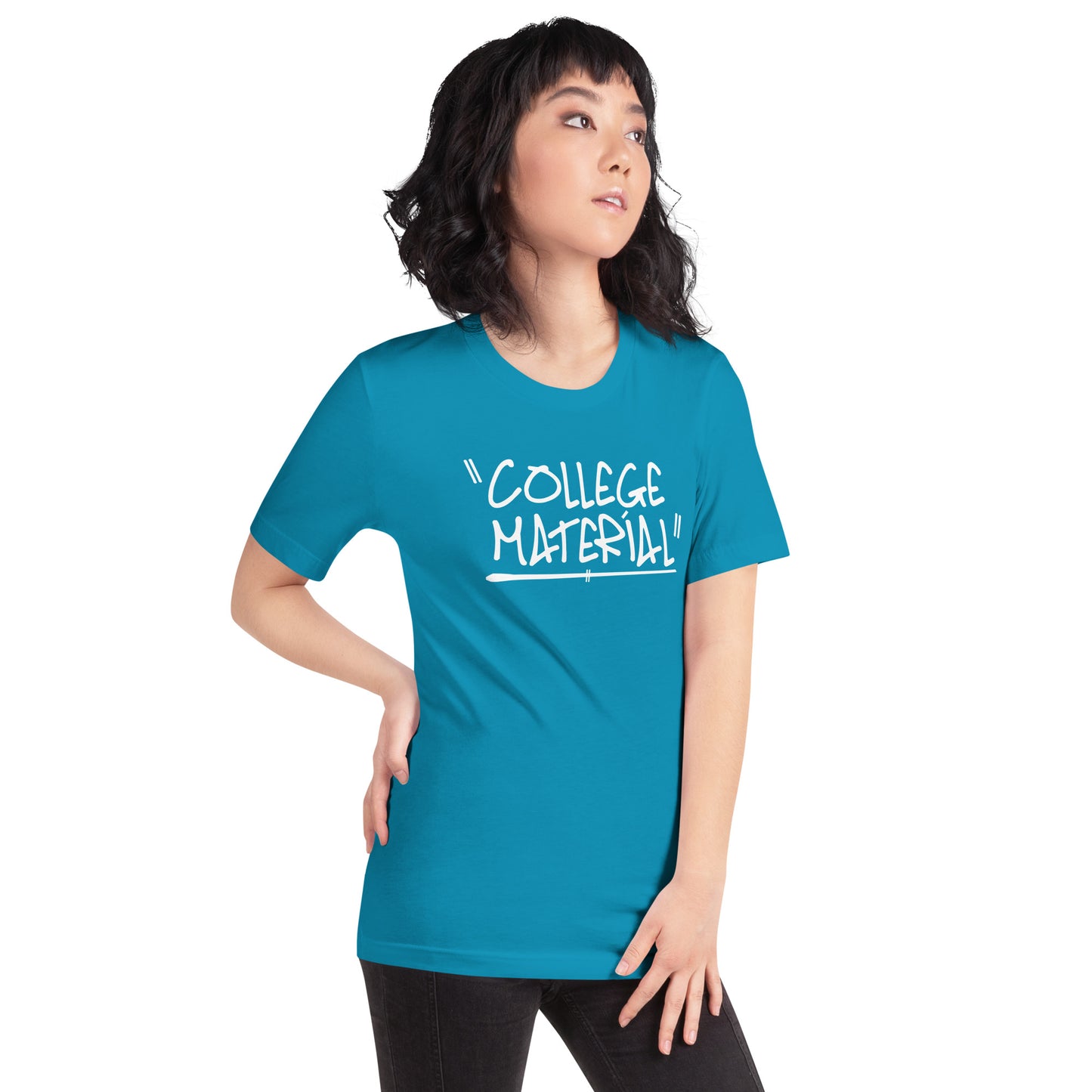 "College Material" Teenager Unisex T-Shirt