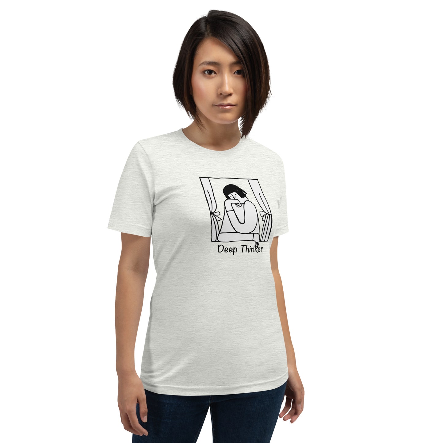 "Deep Thinker" Teenager Unisex T-Shirt