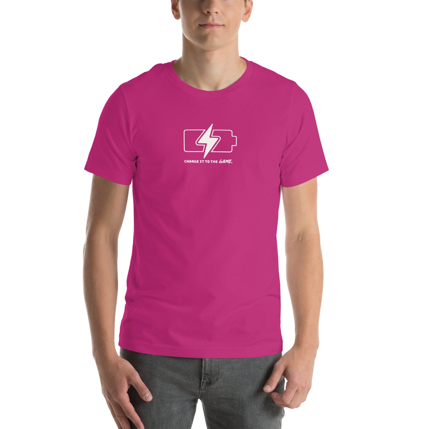 "Charge It To The Game" Teenager Unisex T-Shirt