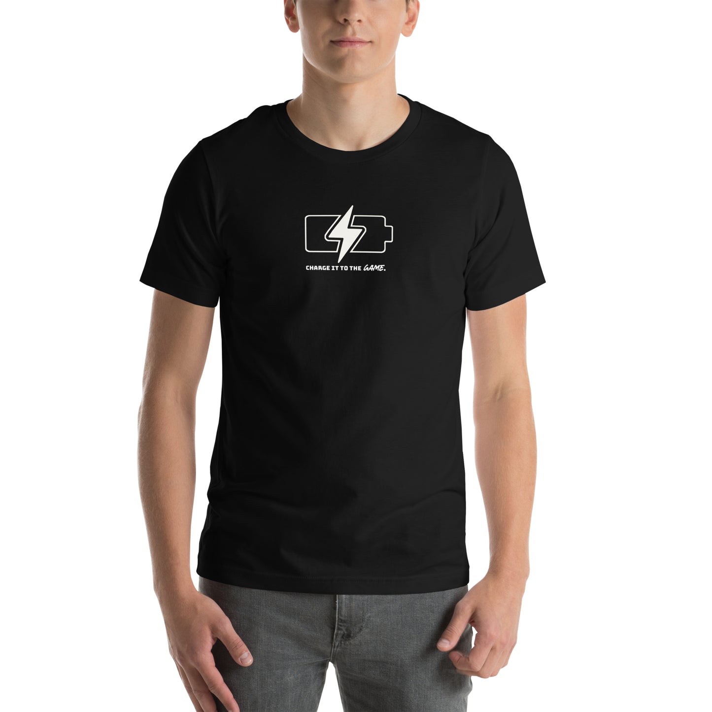 "Charge It To The Game" Teenager Unisex T-Shirt