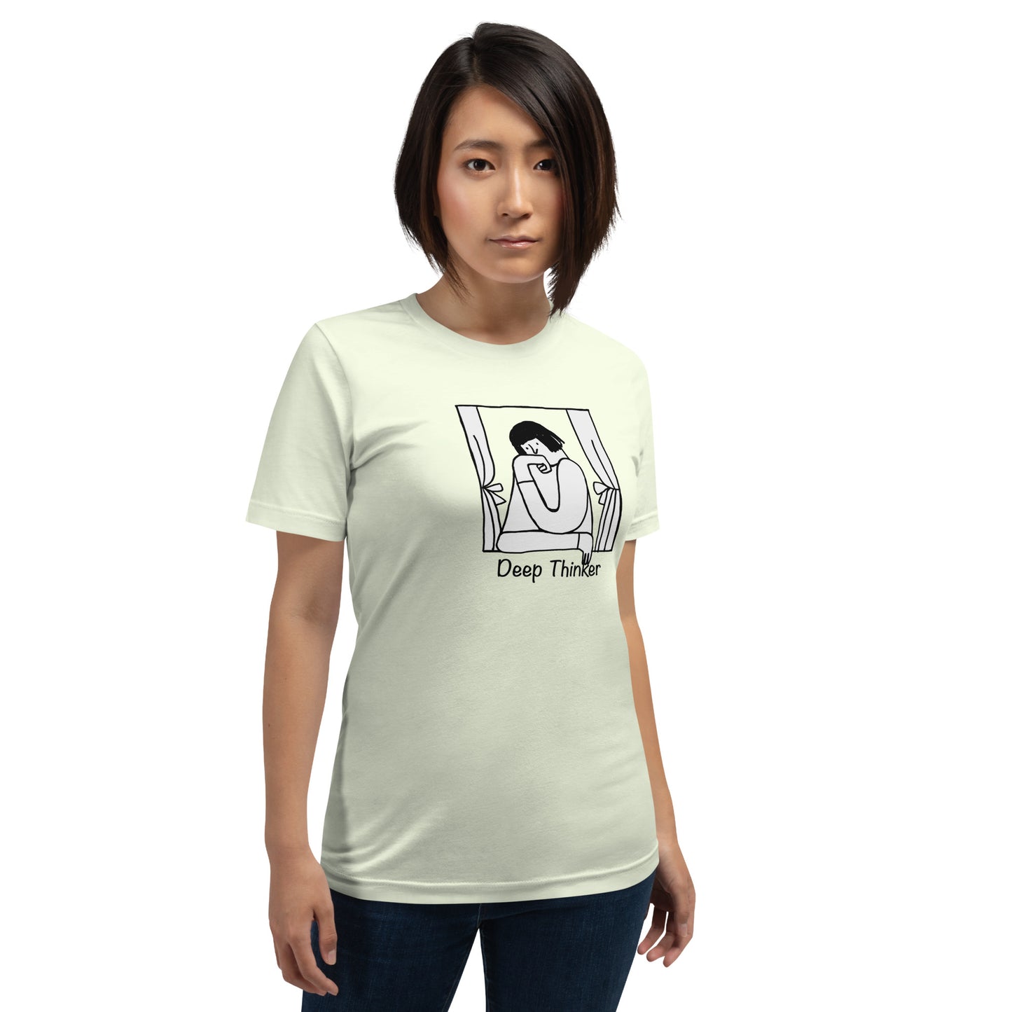 "Deep Thinker" Teenager Unisex T-Shirt