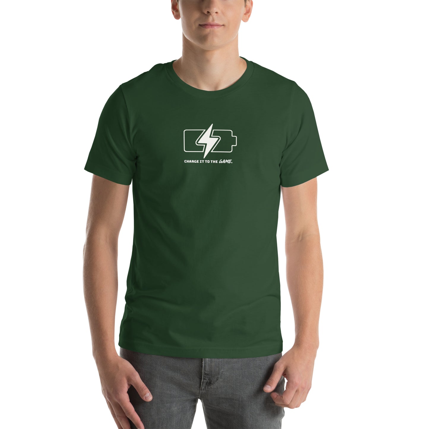 "Charge It To The Game" Teenager Unisex T-Shirt