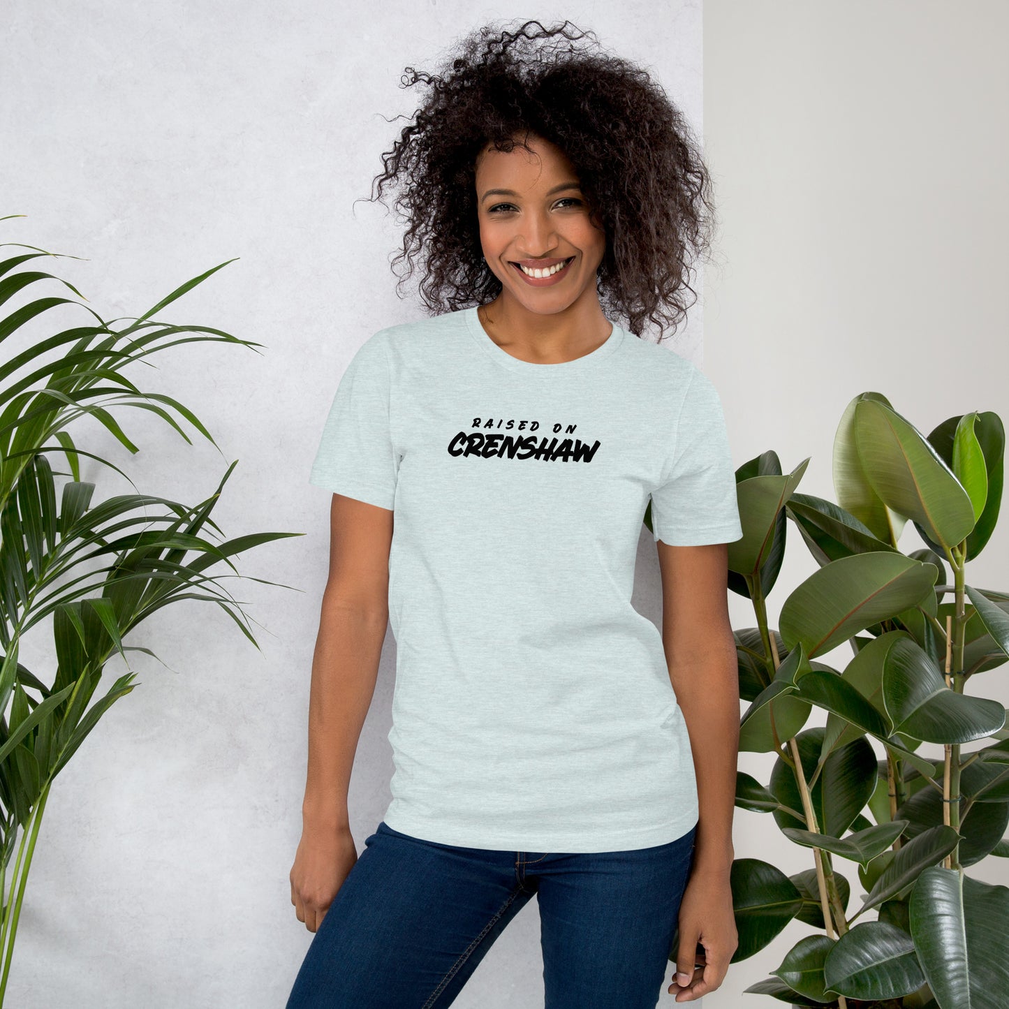 "Raised on Crenshaw" Teenager Unisex T-Shirt