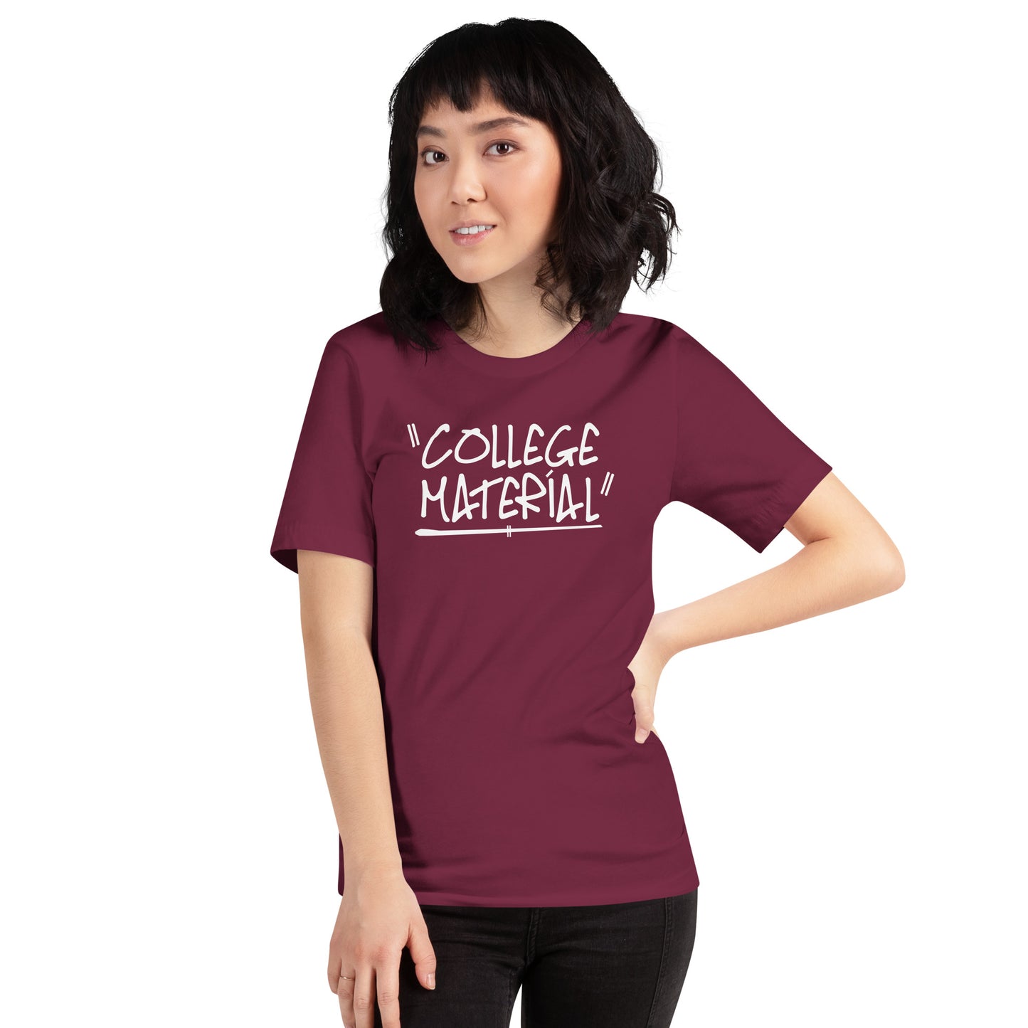 "College Material" Teenager Unisex T-Shirt