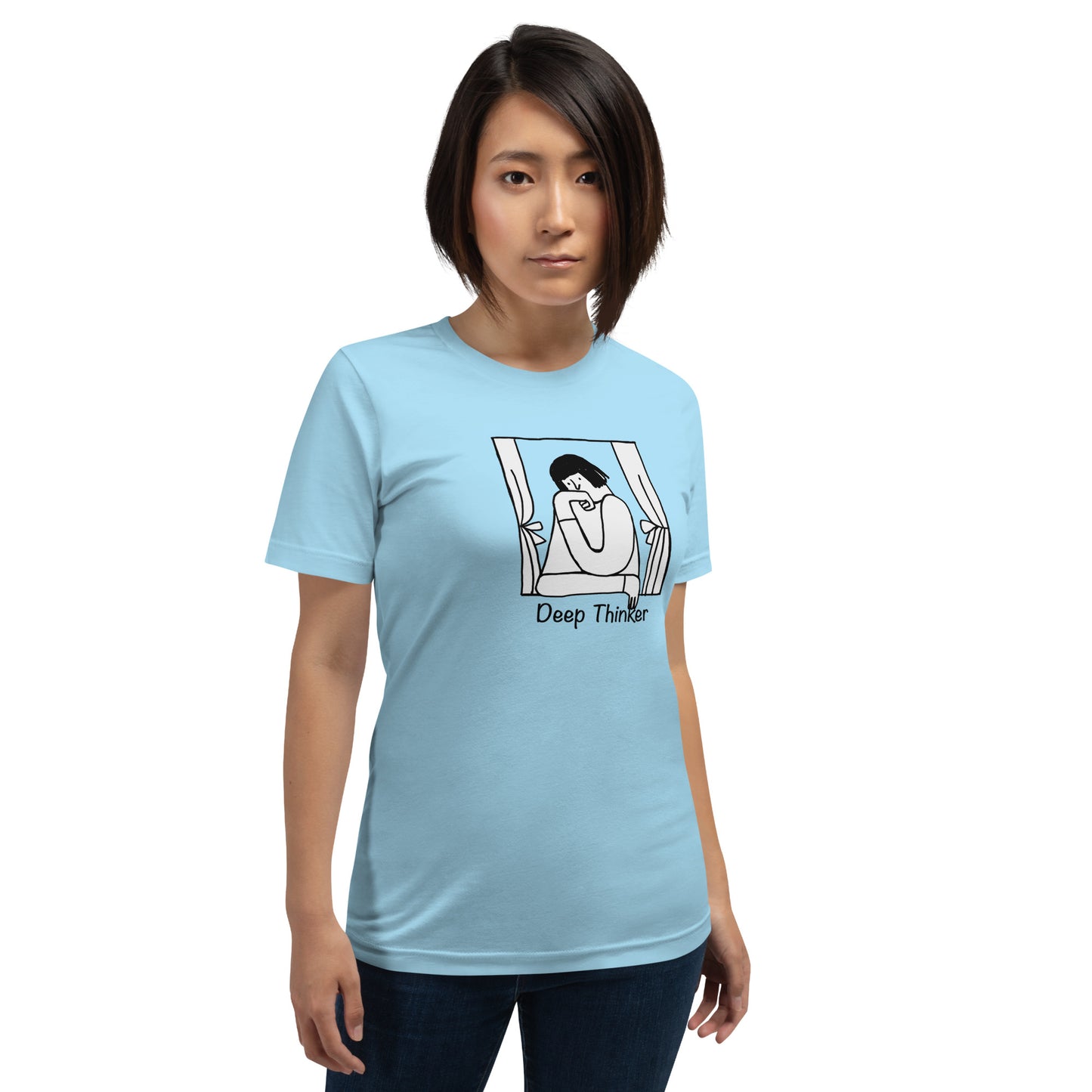 "Deep Thinker" Teenager Unisex T-Shirt