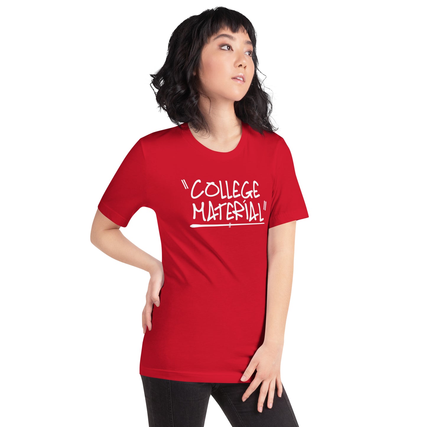 "College Material" Teenager Unisex T-Shirt