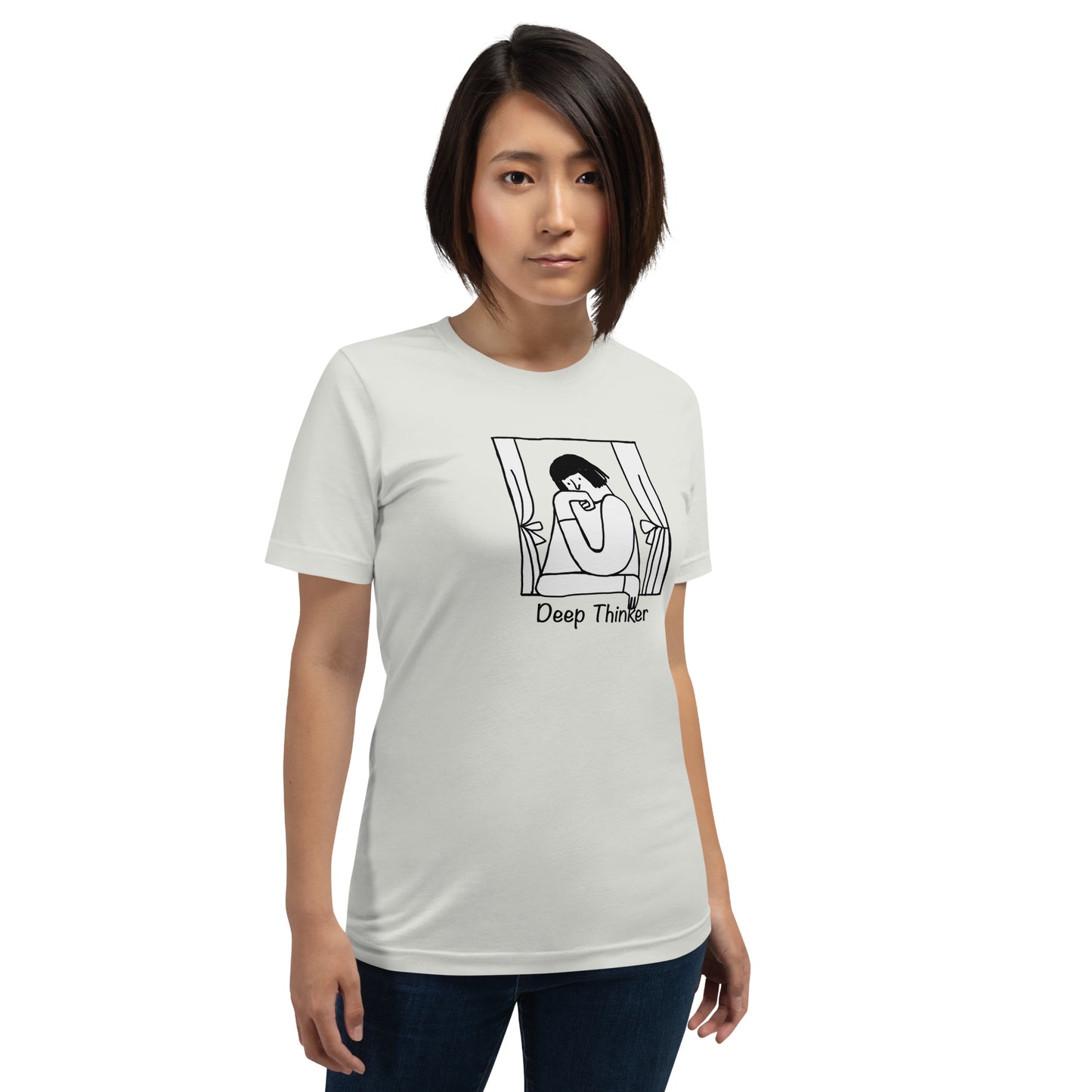 "Deep Thinker" Teenager Unisex T-Shirt