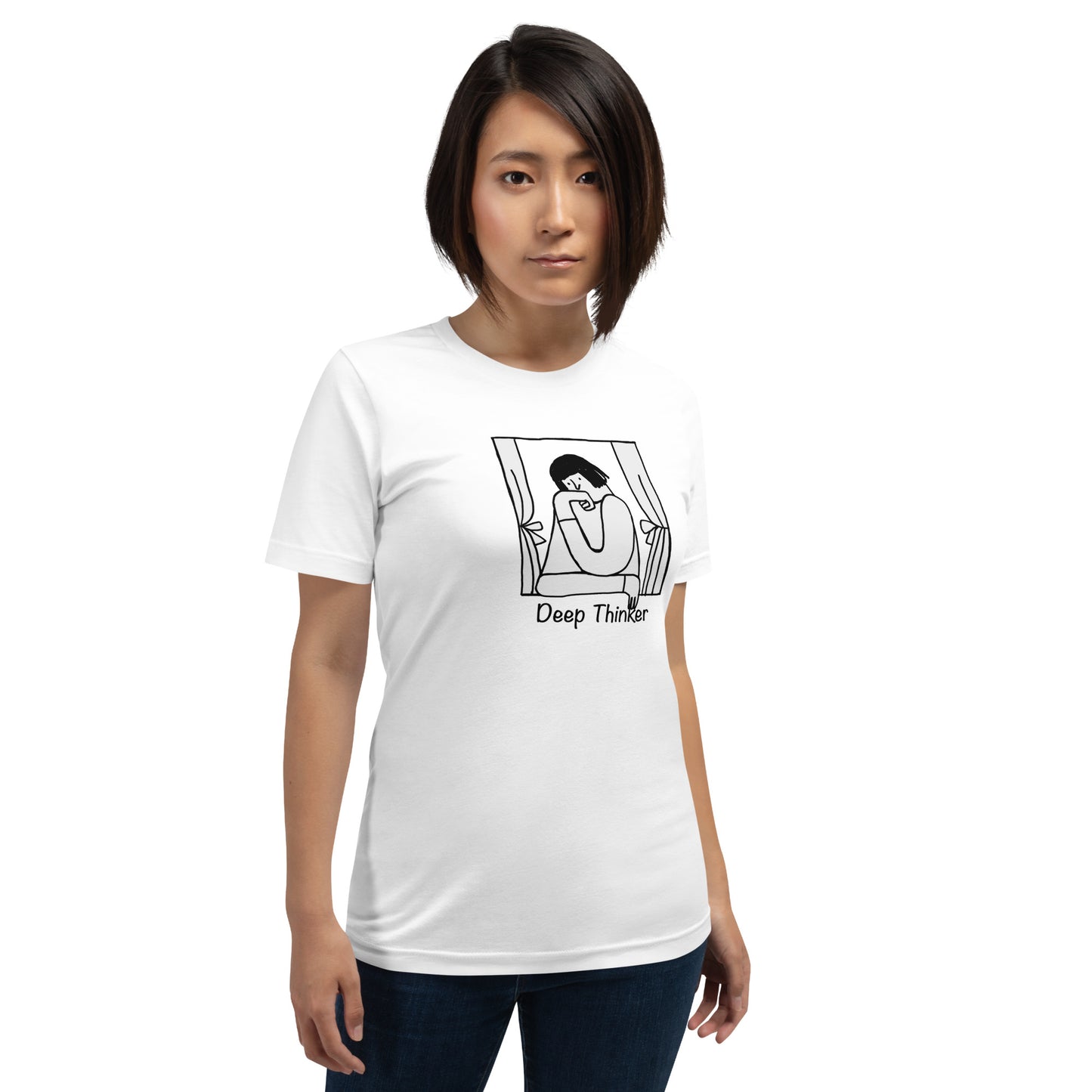 "Deep Thinker" Teenager Unisex T-Shirt