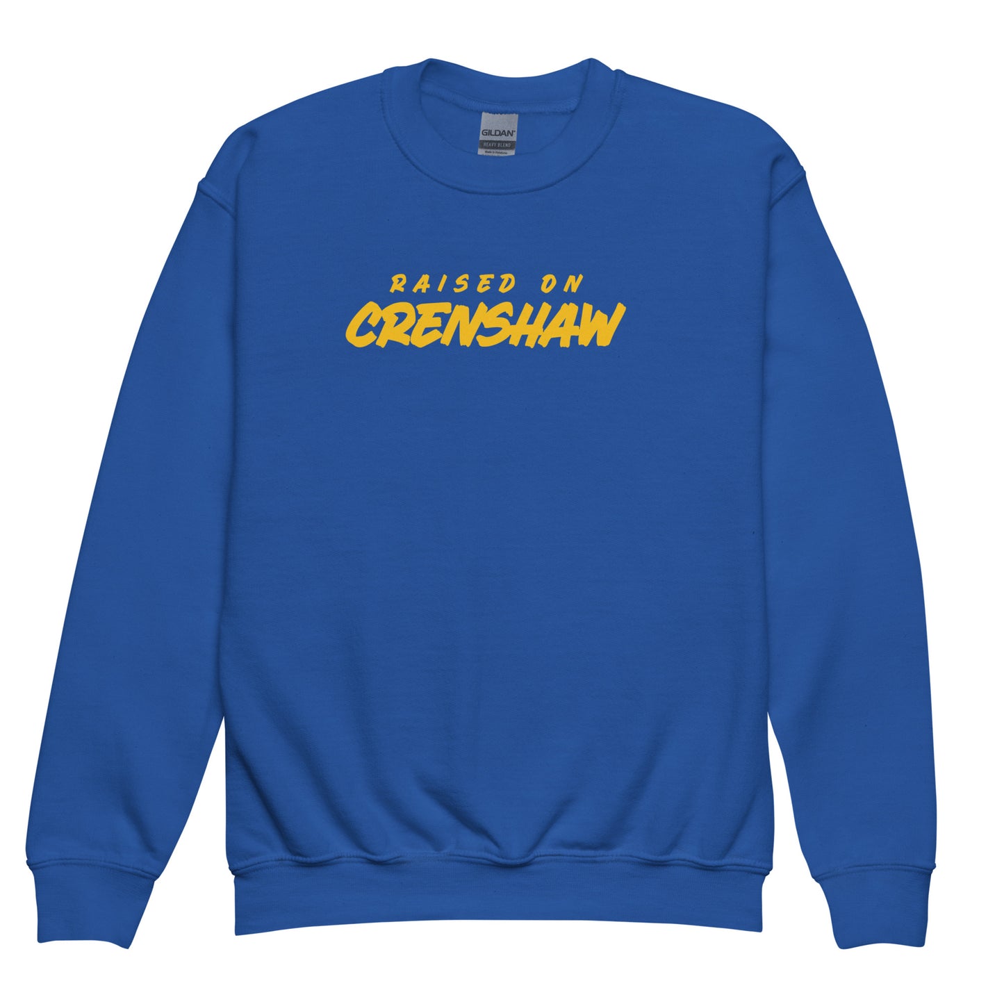 "Raised by Crenshaw" Kids Crewneck Sweatshirt