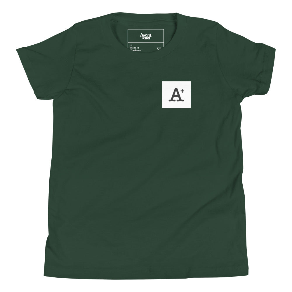 "A+" Kids Short Sleeve T-Shirt